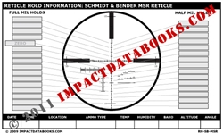 Schmidt & Bender MSR Reticle
