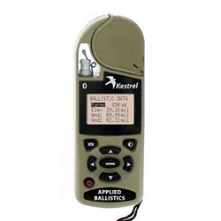 Kestrel 4500 Shooter's Weather Meter with Applied Ballistics with Bluetooth in Desert Tan