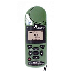 Kestrel 4500NV Weather & Environmental Meter with Bluetooth in Olive Drab
