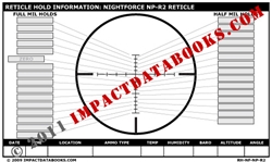 Nightforce NP-R2 Reticle